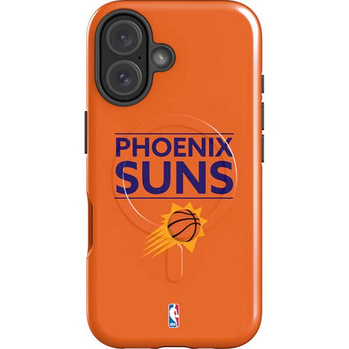 NBA Phoenix Suns Standard - Orange iPhone 16 Plus Magsafe Impact Case